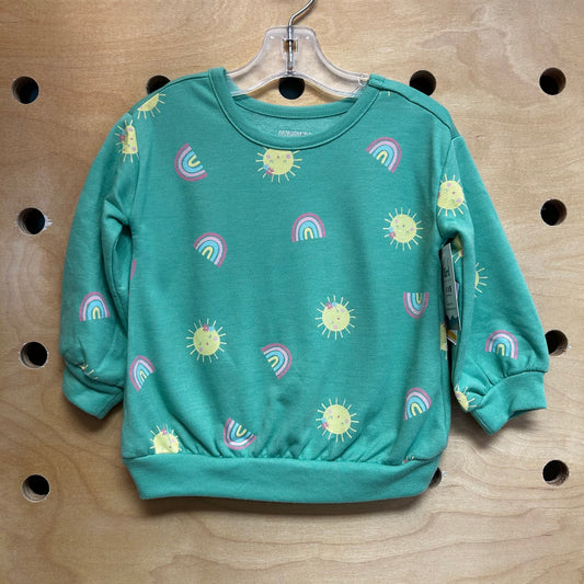 Green Suns/Rainbows LS NEW!