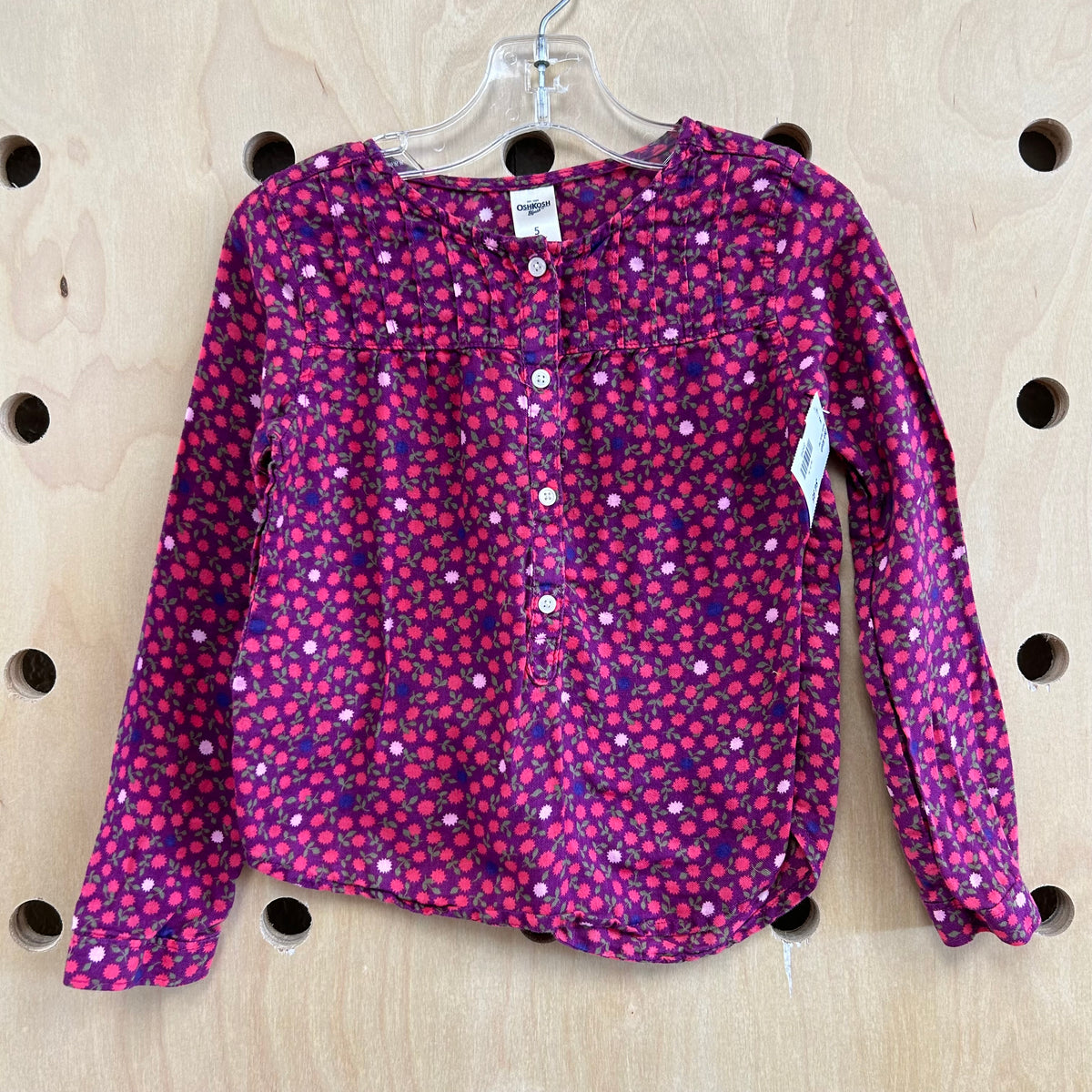 Purple Floral Top