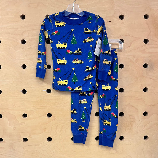 Organic Construction Holiday Pajamas