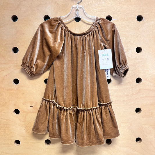 Brown Velour Dress NEW!!