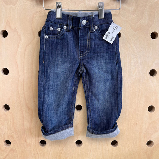 514 Straight Cuffed Denim