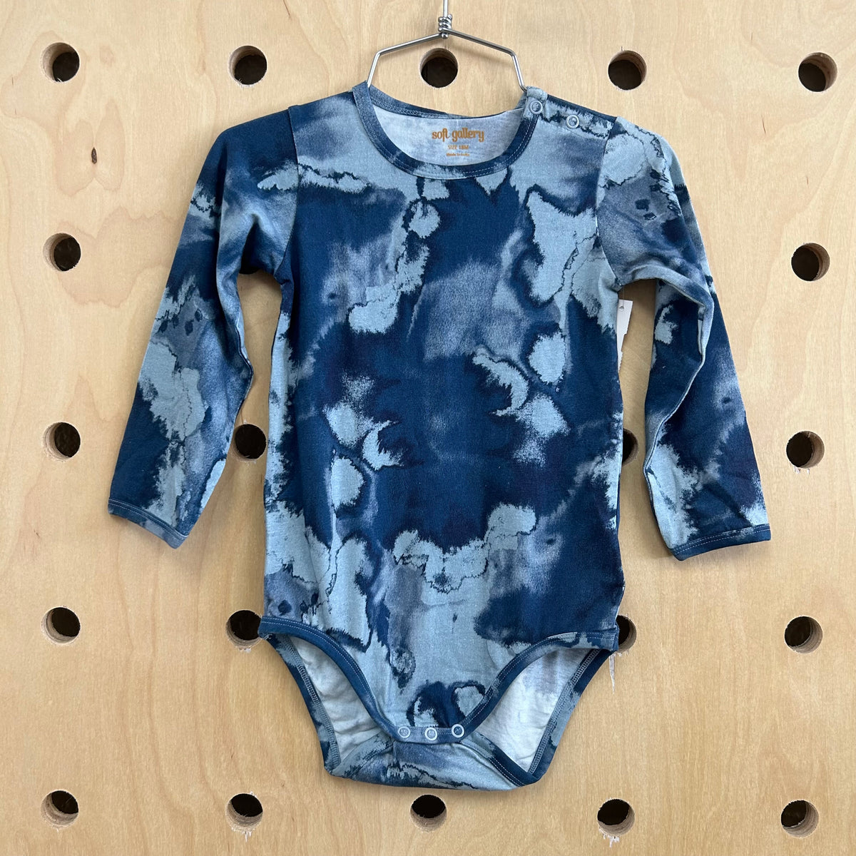 Dusty Blue Watercolor Bodysuit NEW!