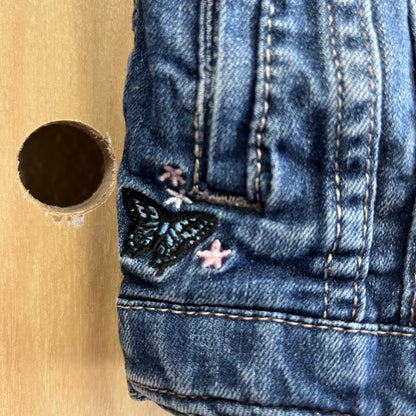 Denim Embroidered Jacket