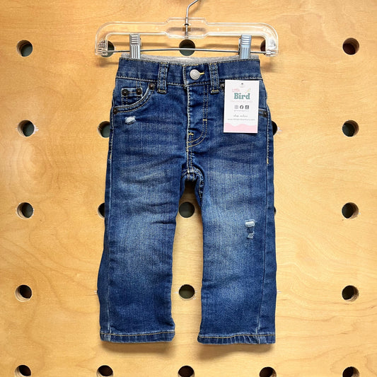 Distressed 514 Soft Waist Denim