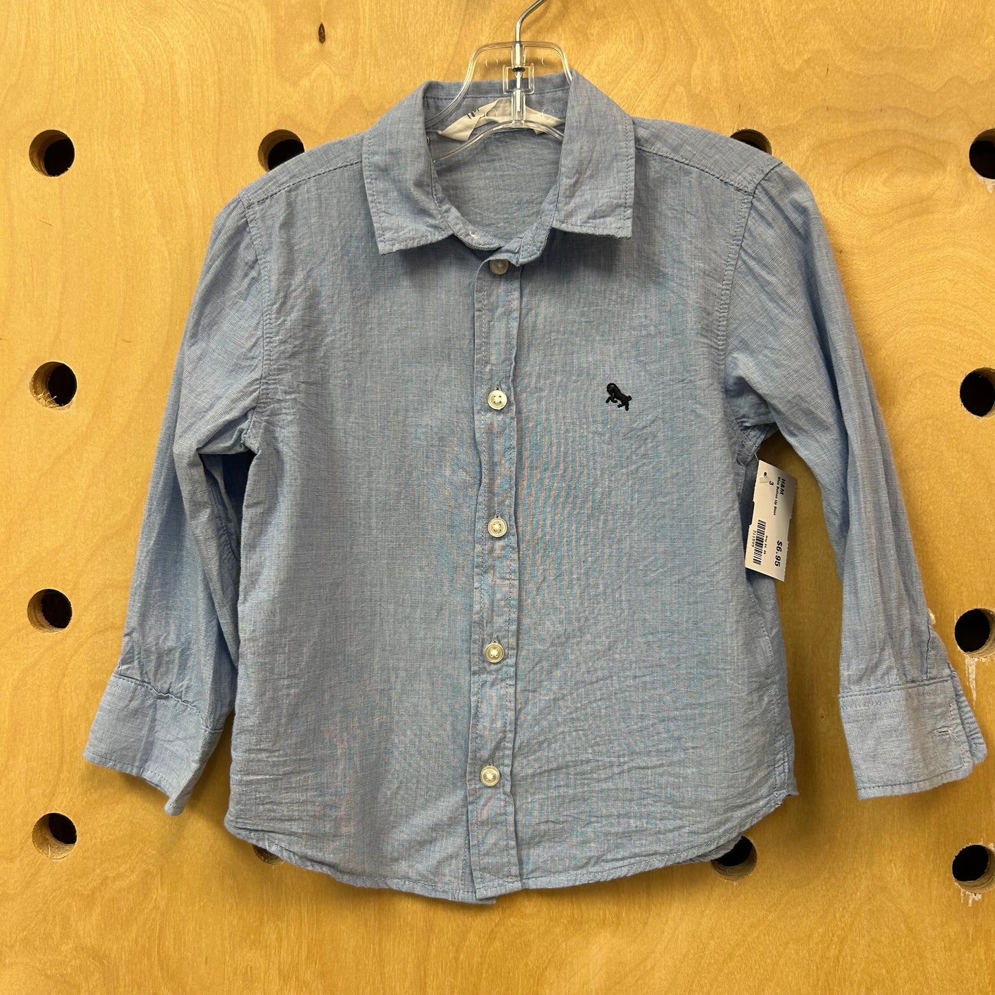 Blue Button Up Shirt