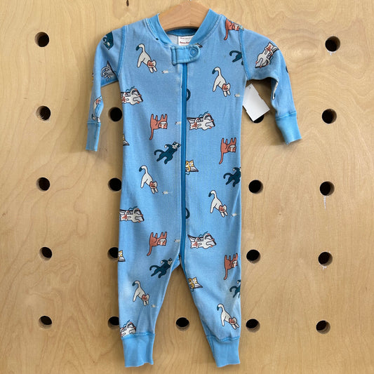 Blue Cats Pajamas