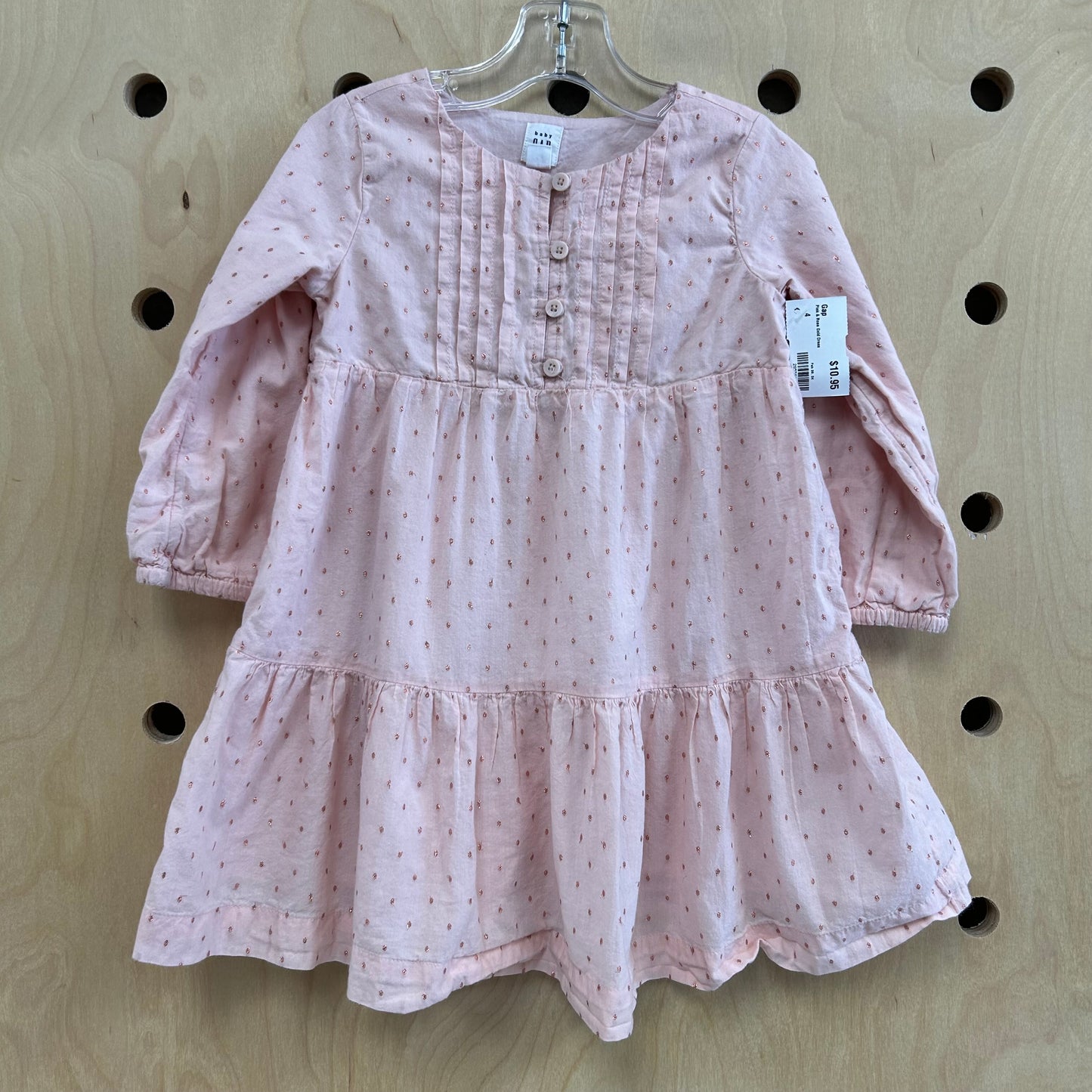 Pink & Rose Gold Dress