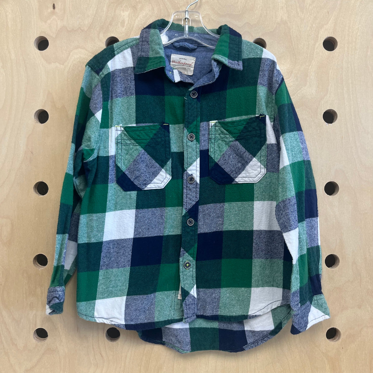 Green Plaid Flannel