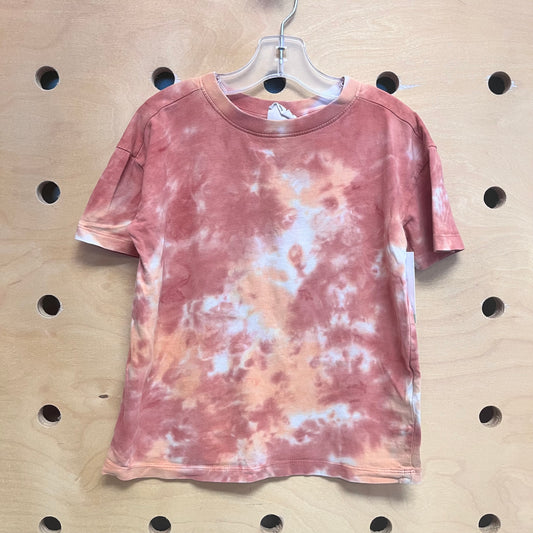 Red/Orange Tie Dye Tee