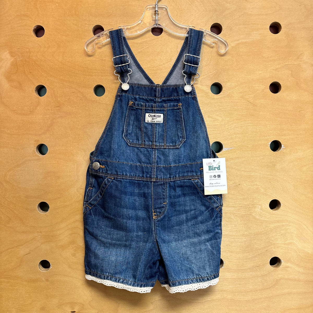 Denim Shortalls