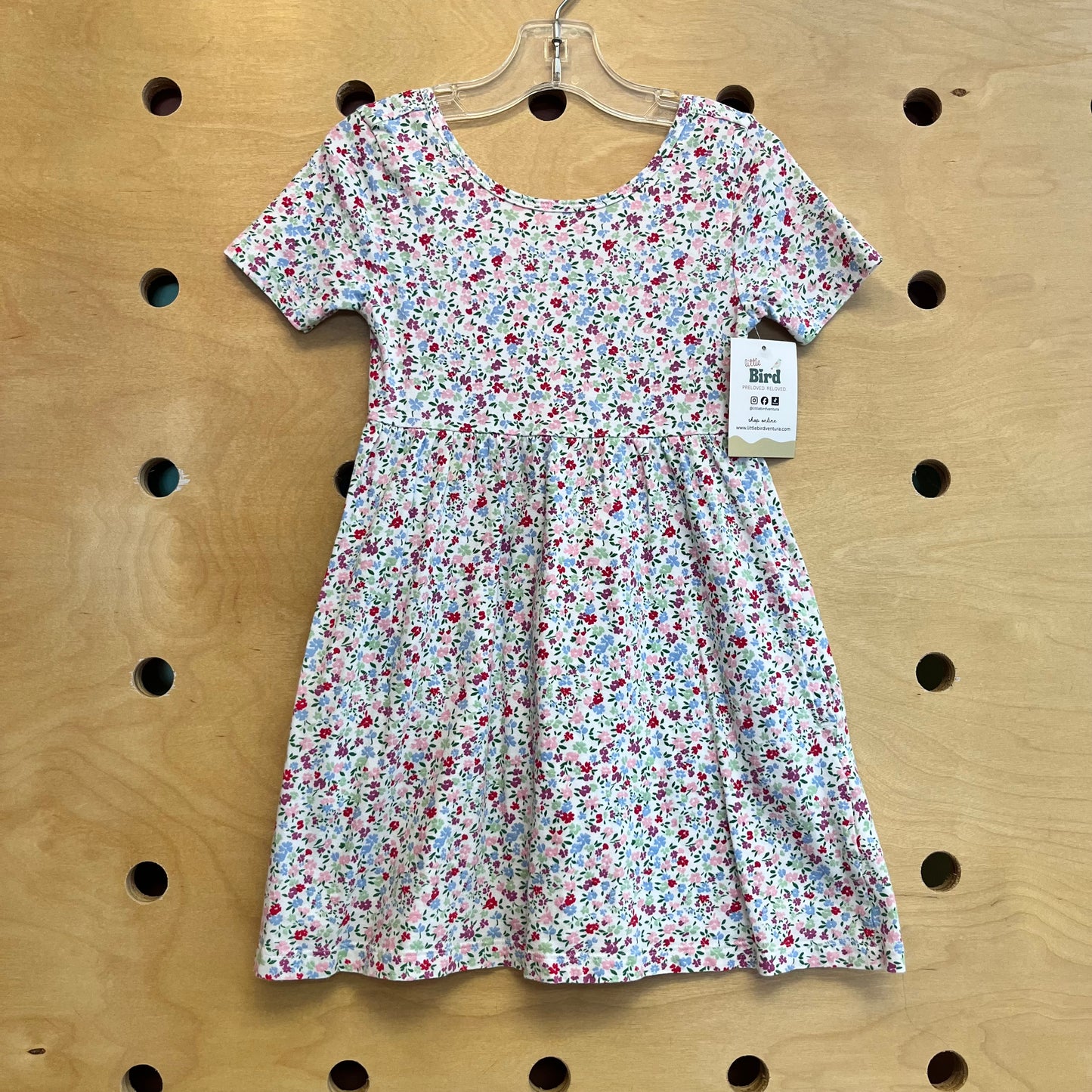 White Floral Dress