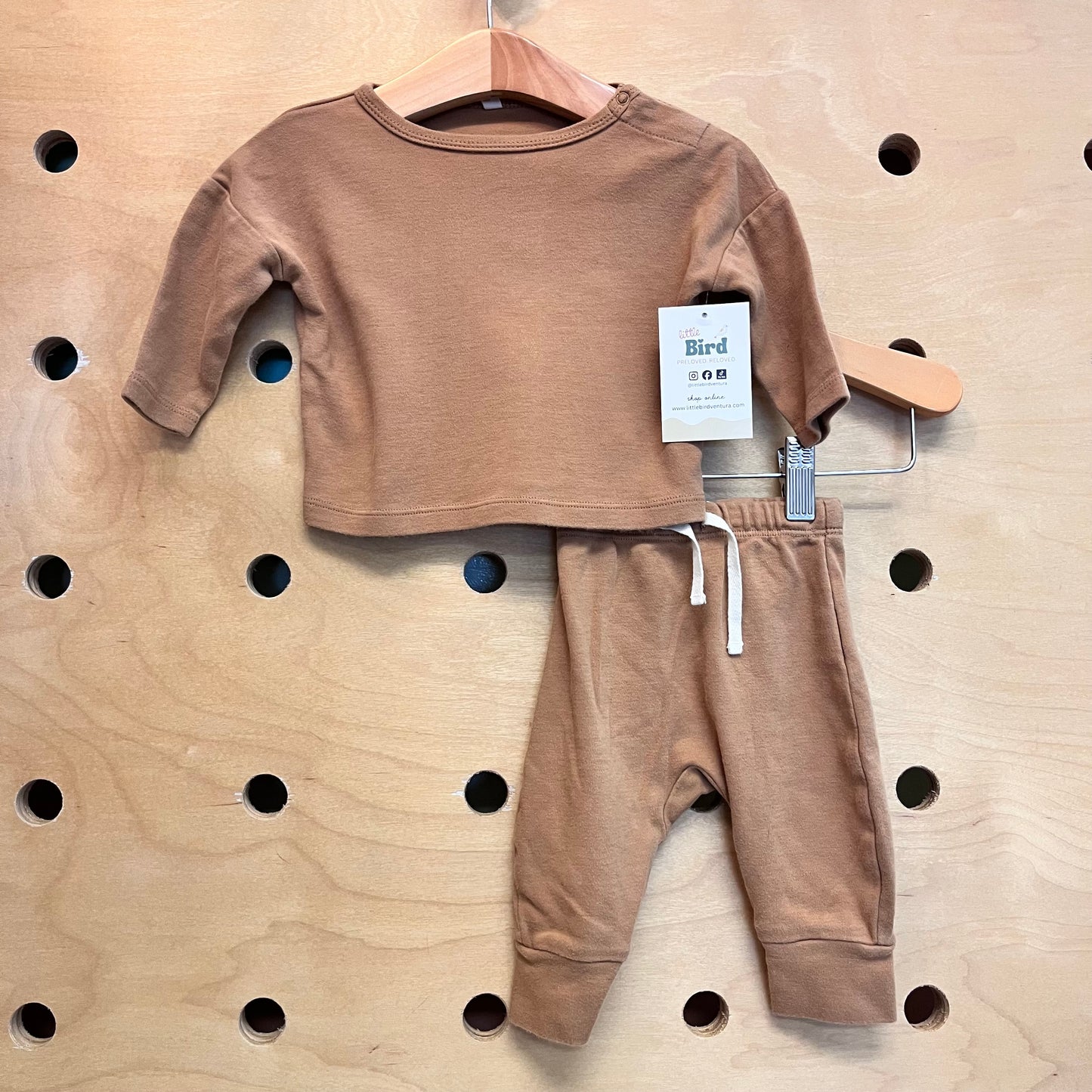 Brown Cotton Outfit