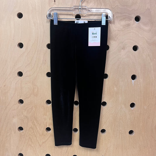 Black Velour Leggings