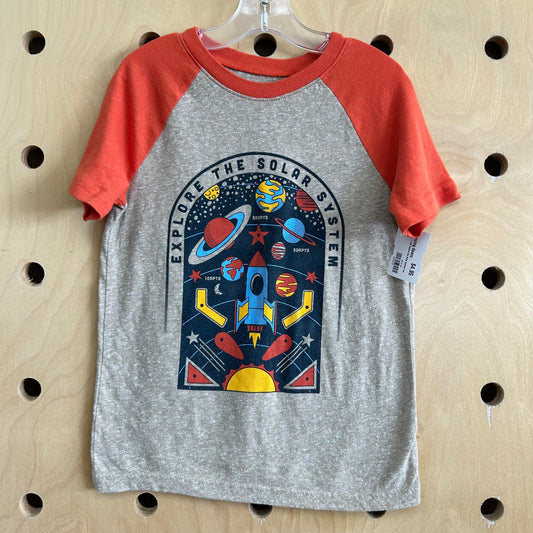 Orange + Tan Explore the Solar System Tee