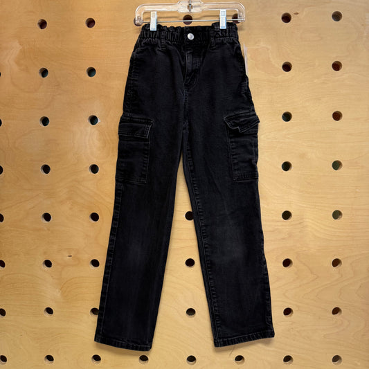 Black Straight Leg Denim