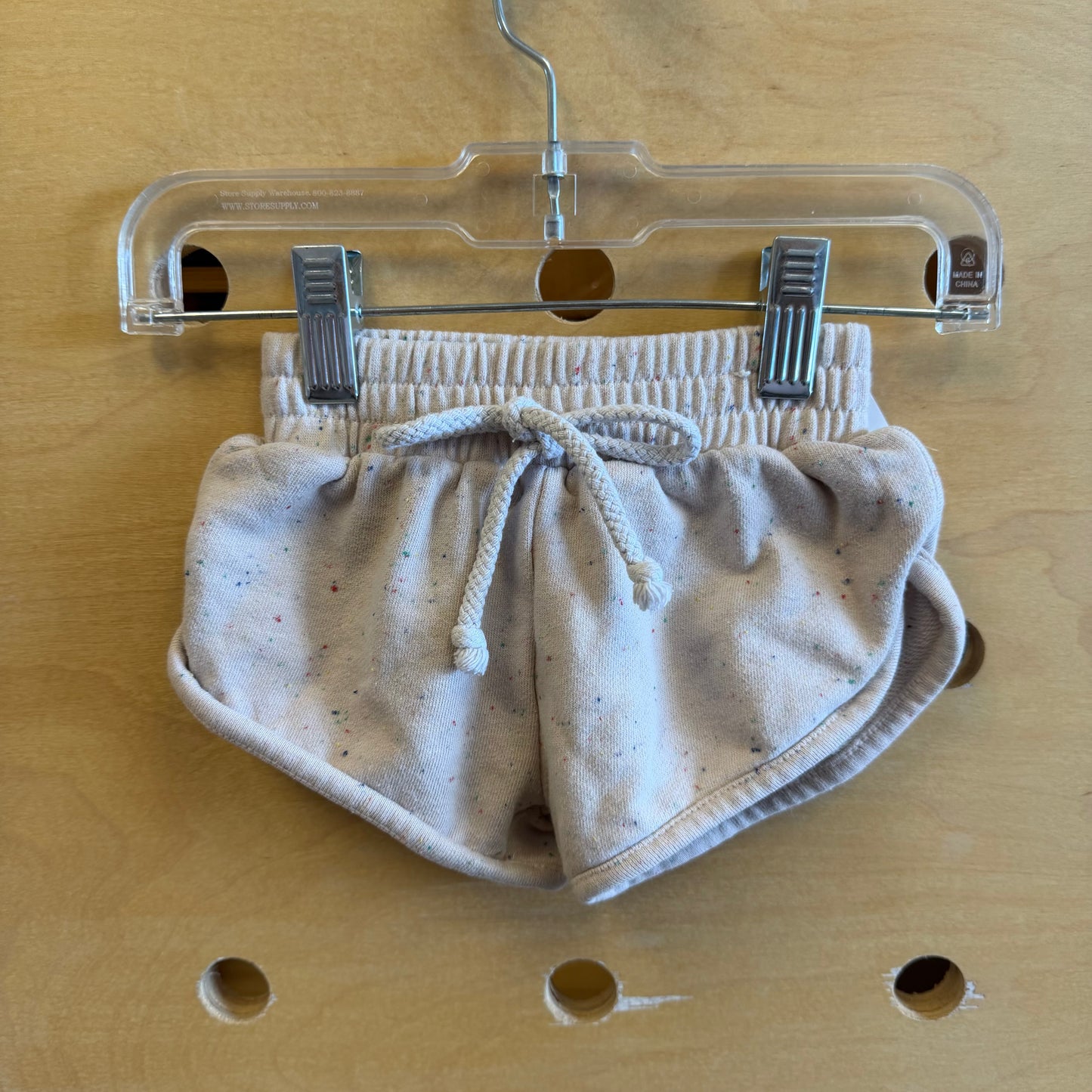 Tan Speckeled Shorties