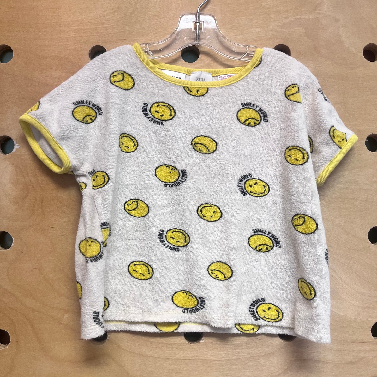 Cream/Yellow Smileys Terry Tee
