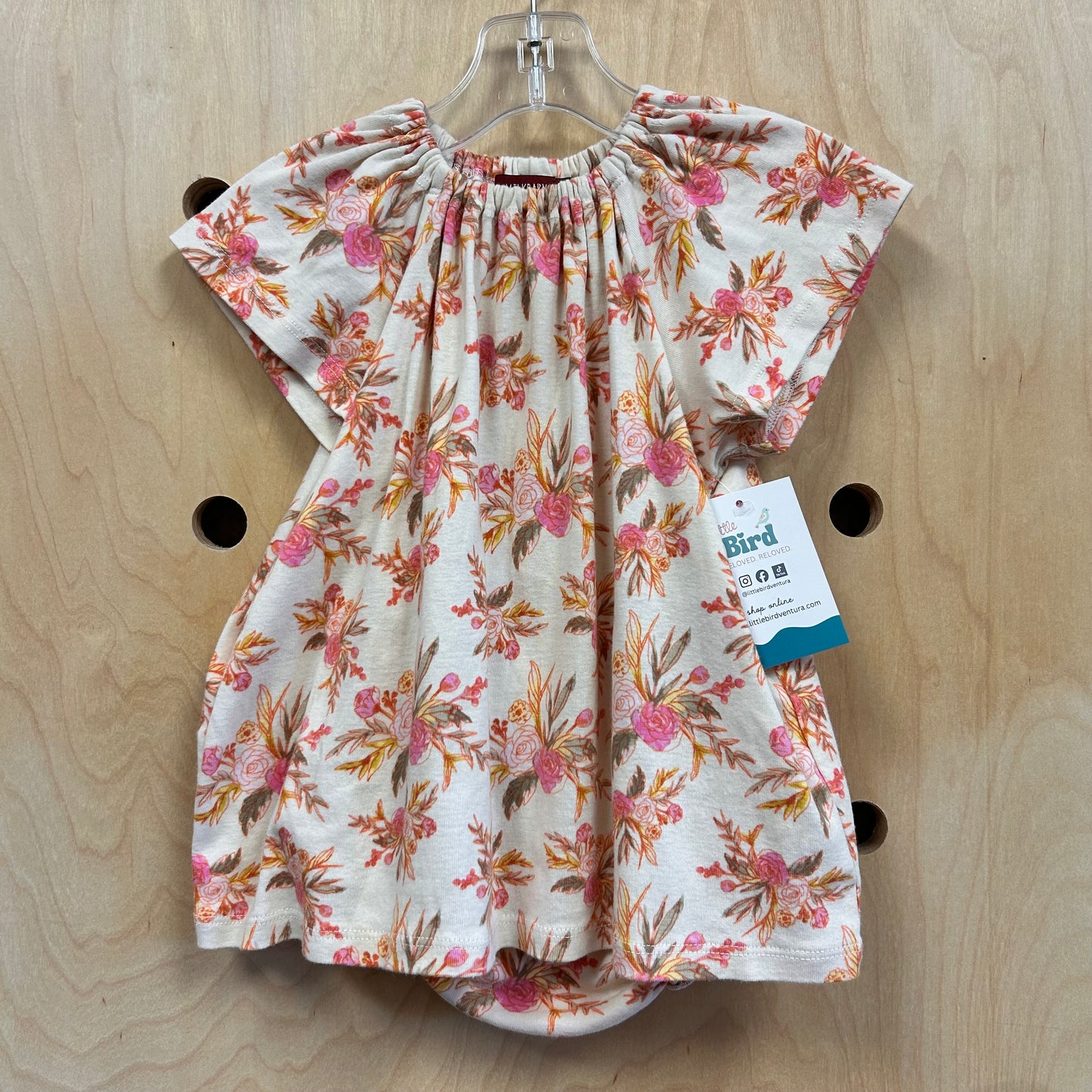 Yellow Floral Dress & Bloomers