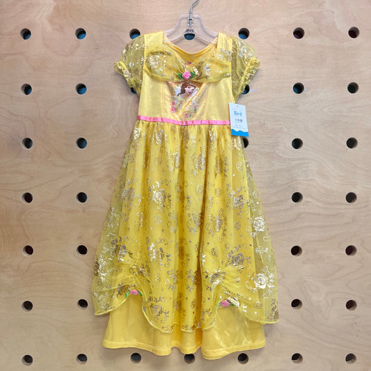 Yellow Tulle Belle Nightgown
