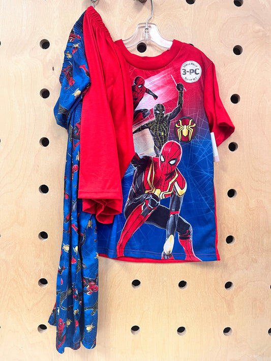 3pc Spiderman Pajamas NEW!