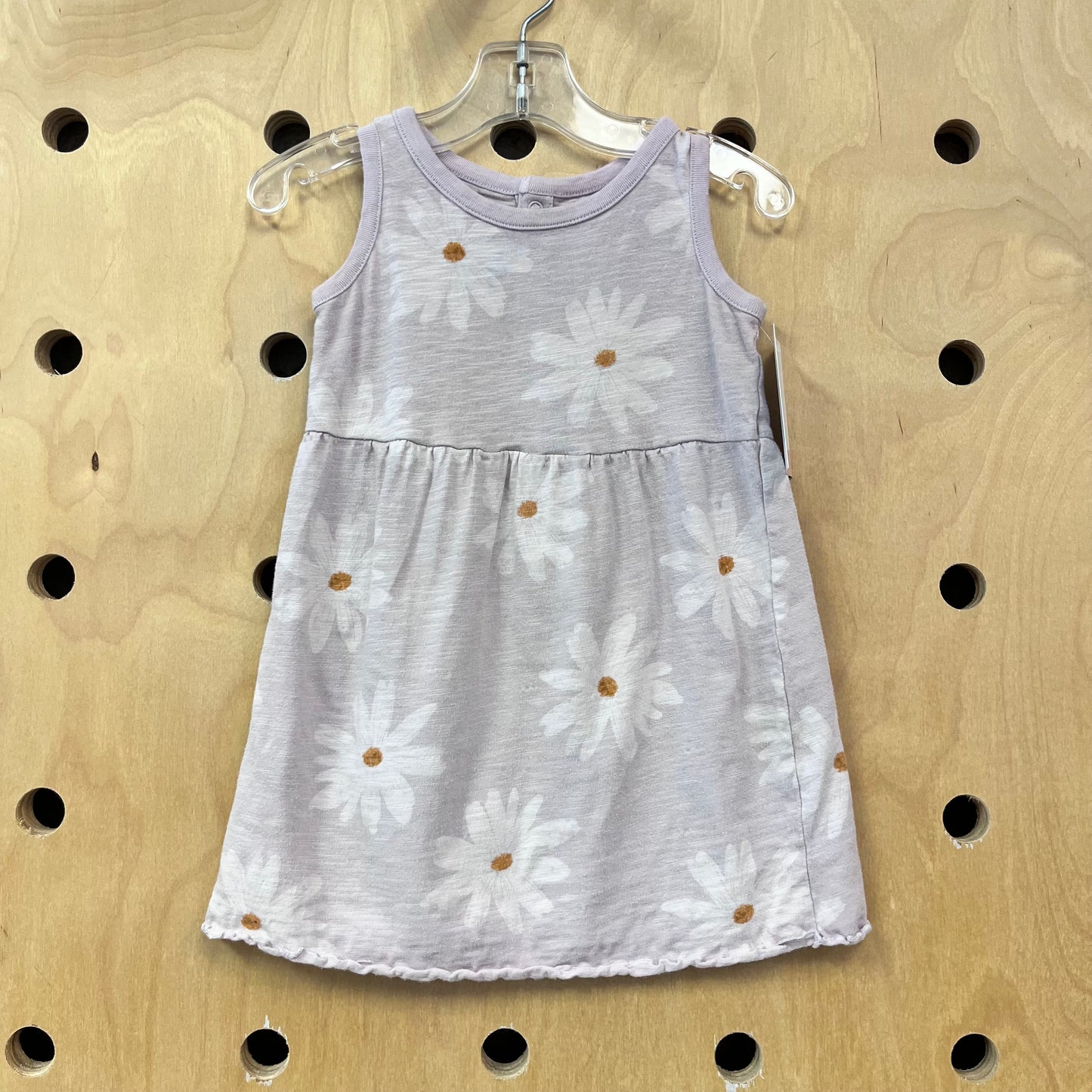 Organic Lavender Floral Dress