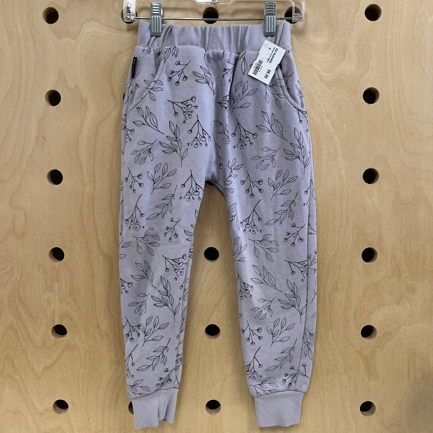 Lavender Floral Joggers
