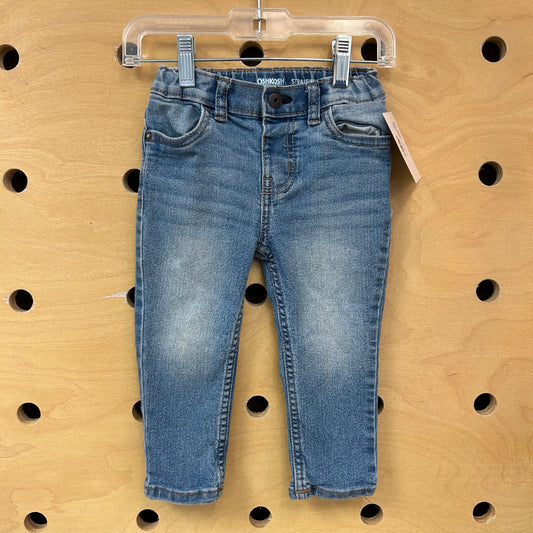 Medium Wash Straight Denim