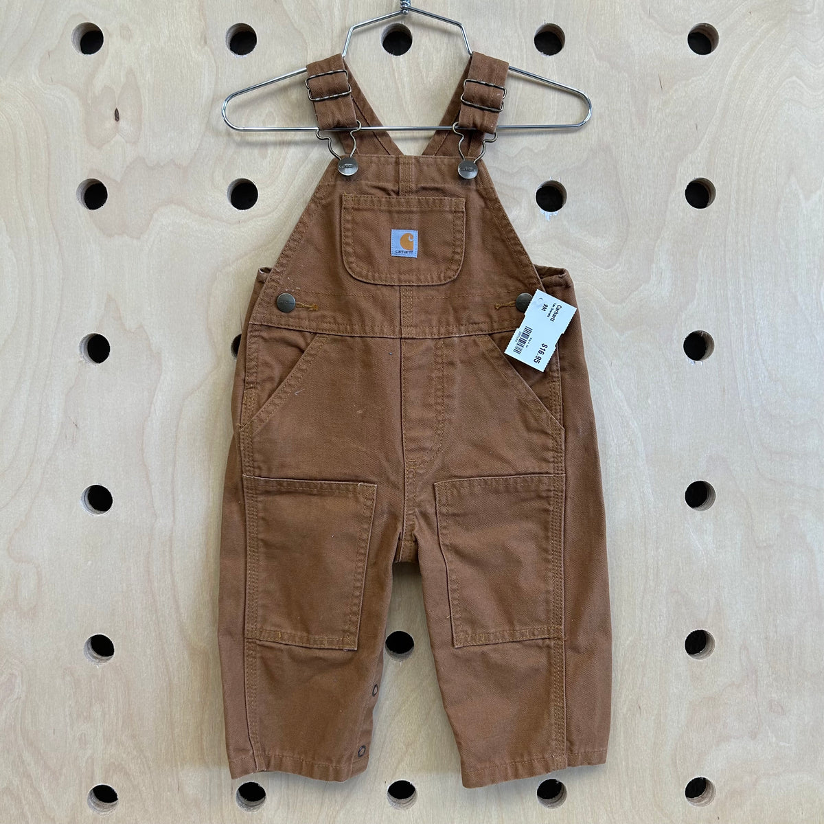 Tan Overalls
