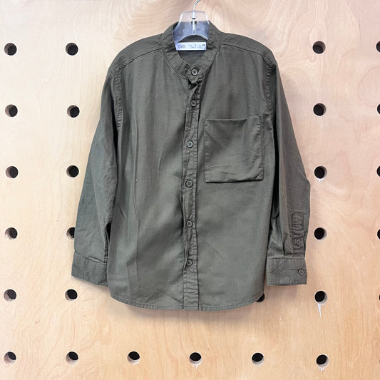 Green Button Shirt