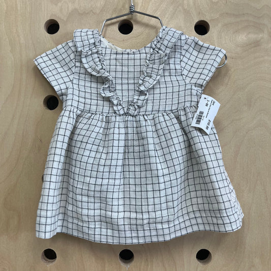 Cream & Grey Dress w/ Bloomers