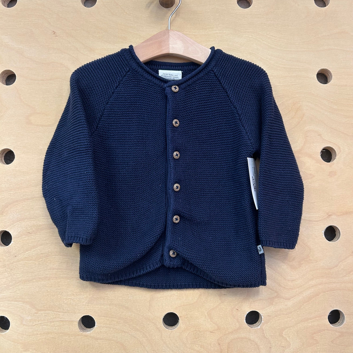 Navy Knit Cardigan