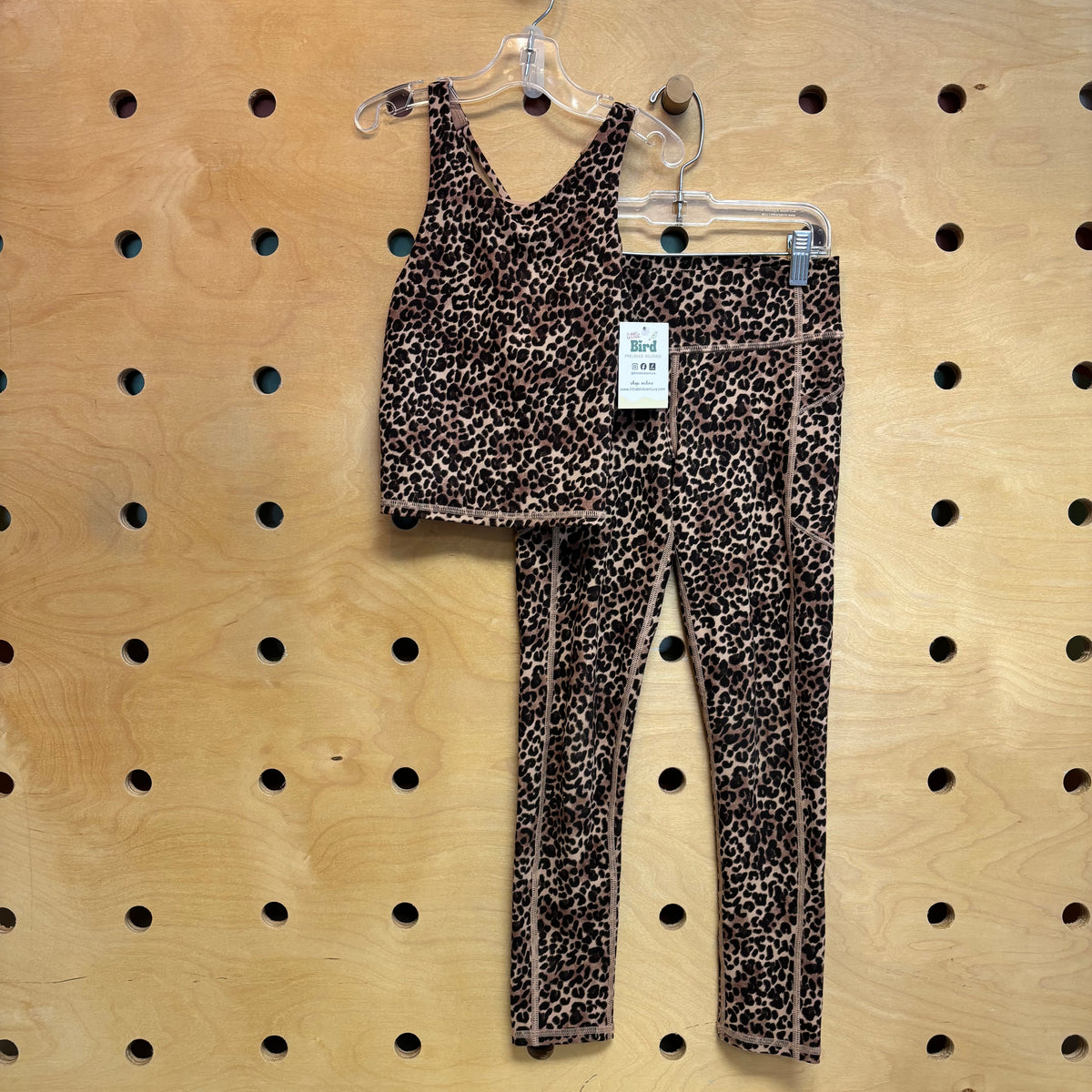 Leopard Print Athletic Set