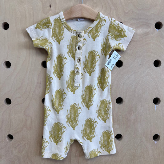 Cream Corn Romper