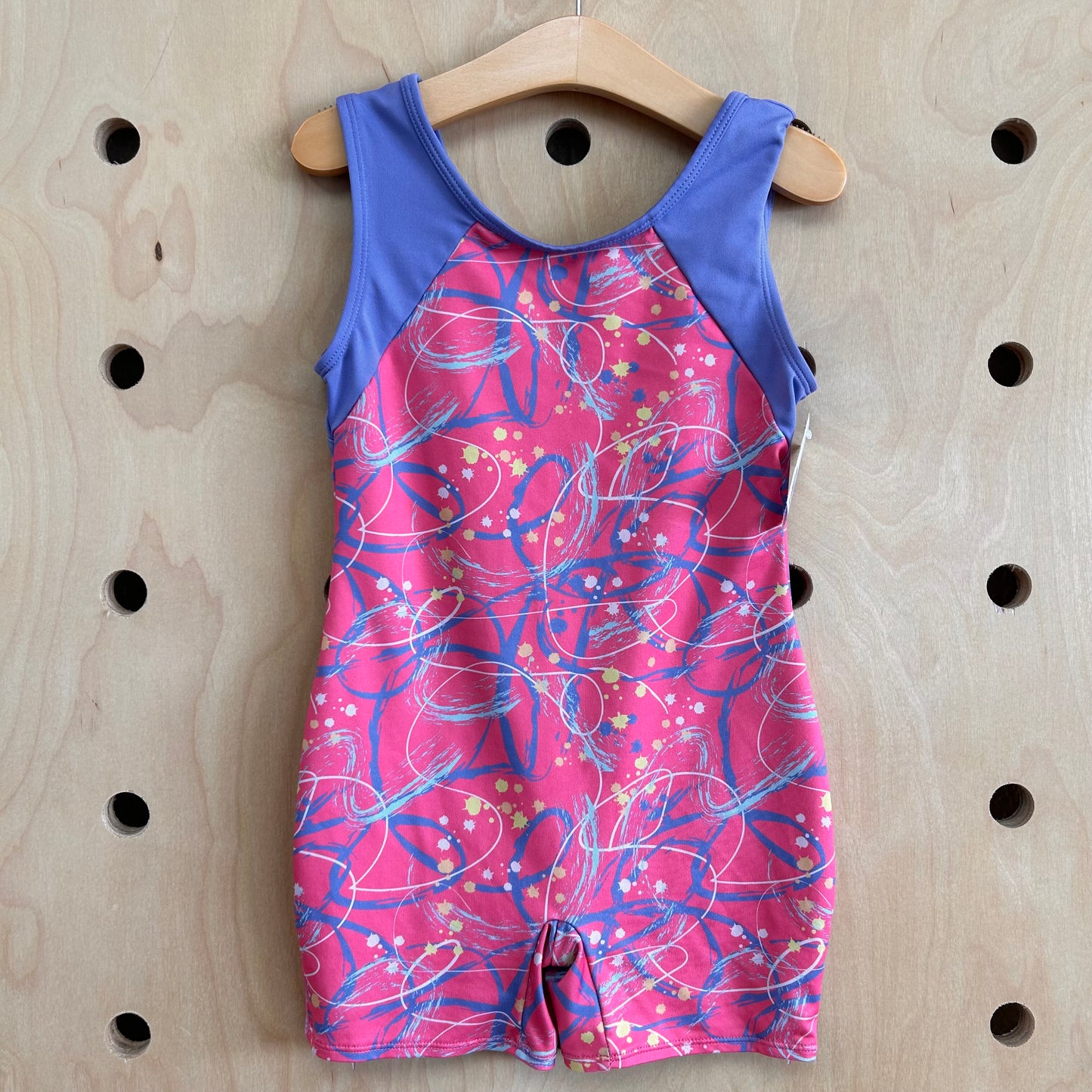 Pink & Blue Leotard