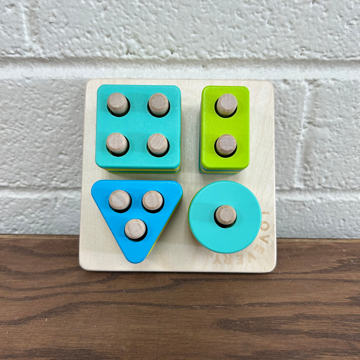 Sort & Stack Peg Puzzle