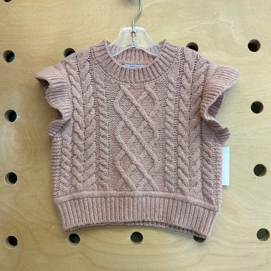 Blush Knit Tank Sweater