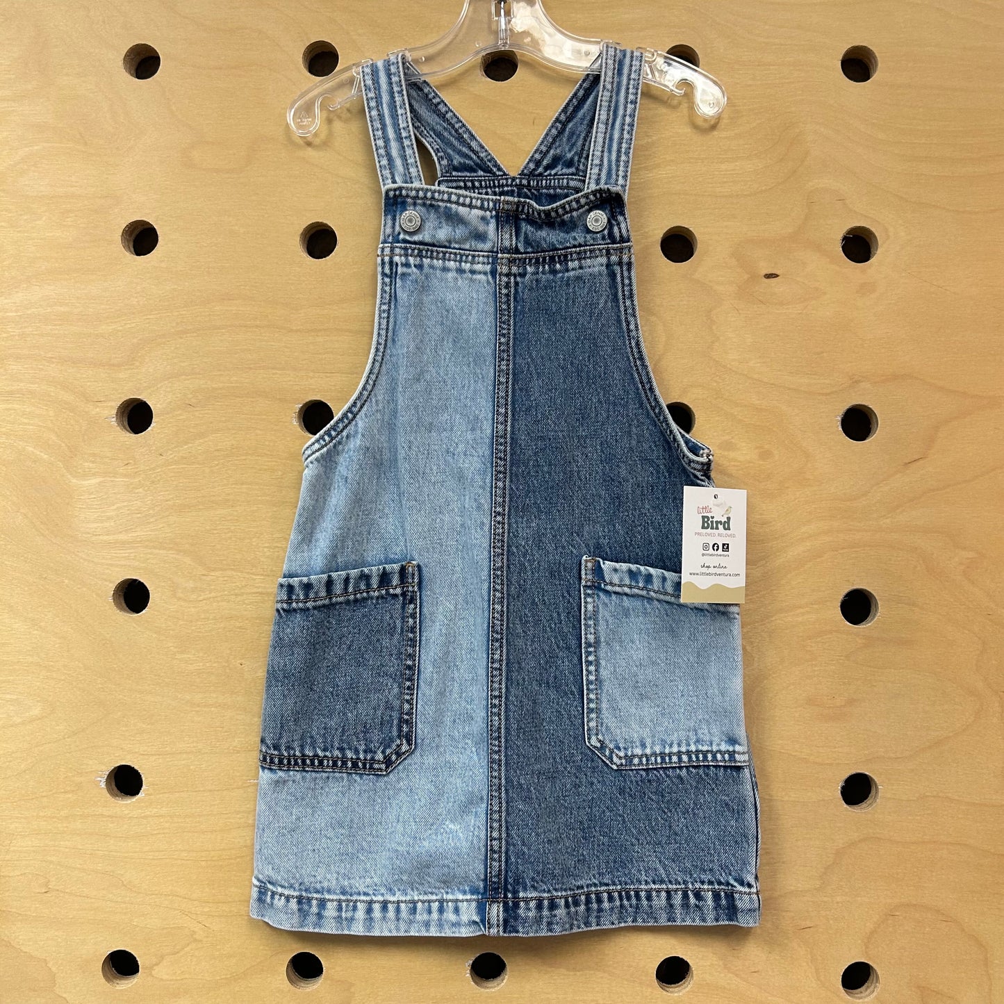 Two Toned Denim Jumper