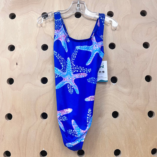 Blue Starfish Swimsuit