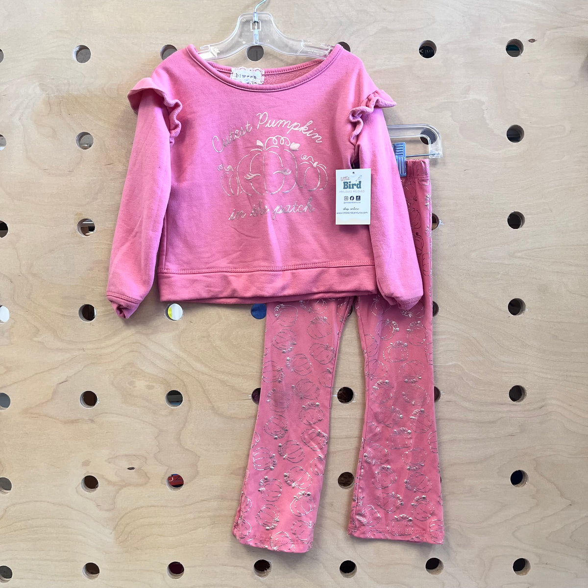 Pink Cutest Pumpkin In The Patch Outfit