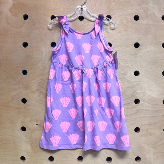 Purple/Pink Shells Tank Dress