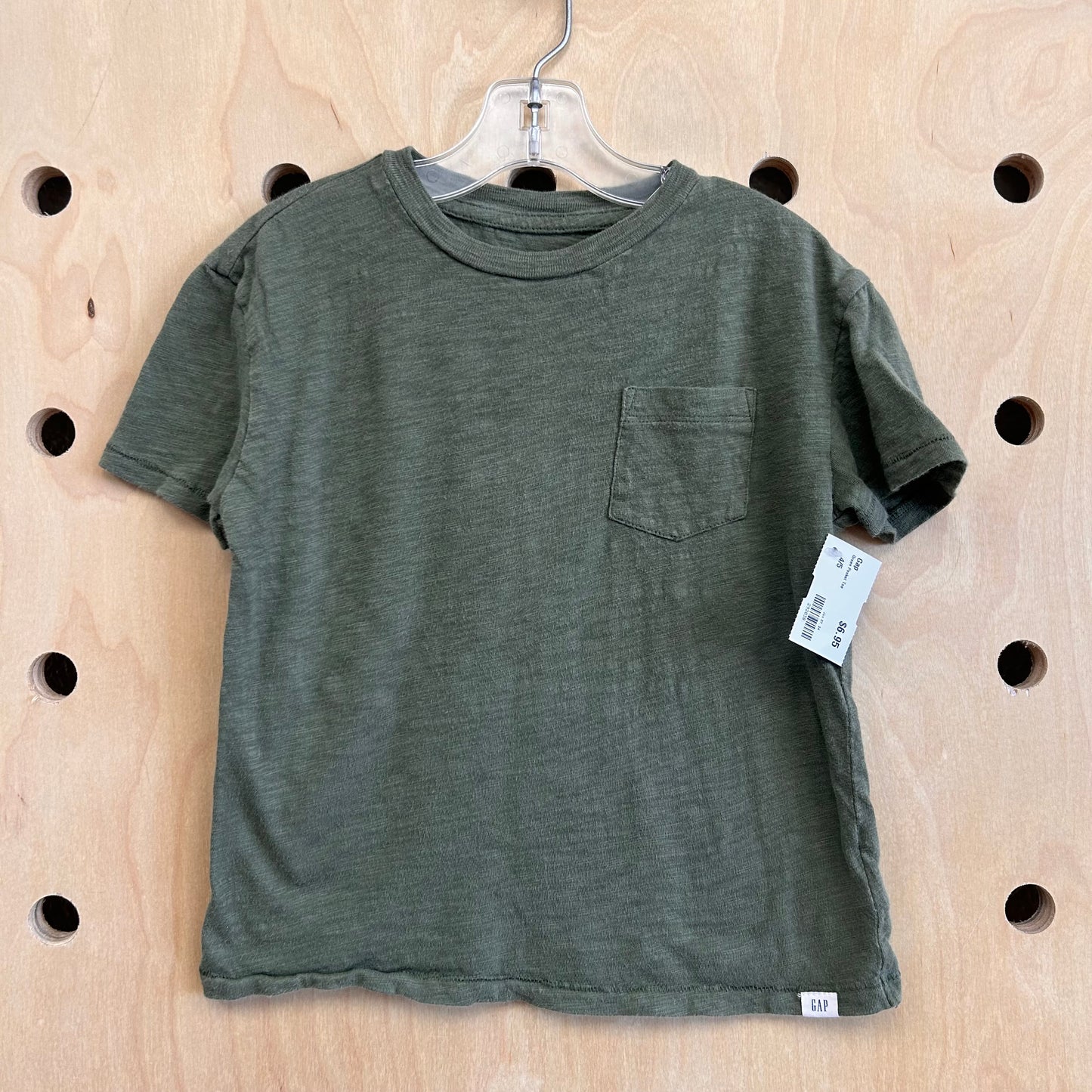 Green Pocket Tee