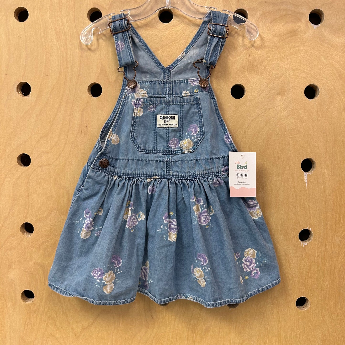 Denim Floral Jumper