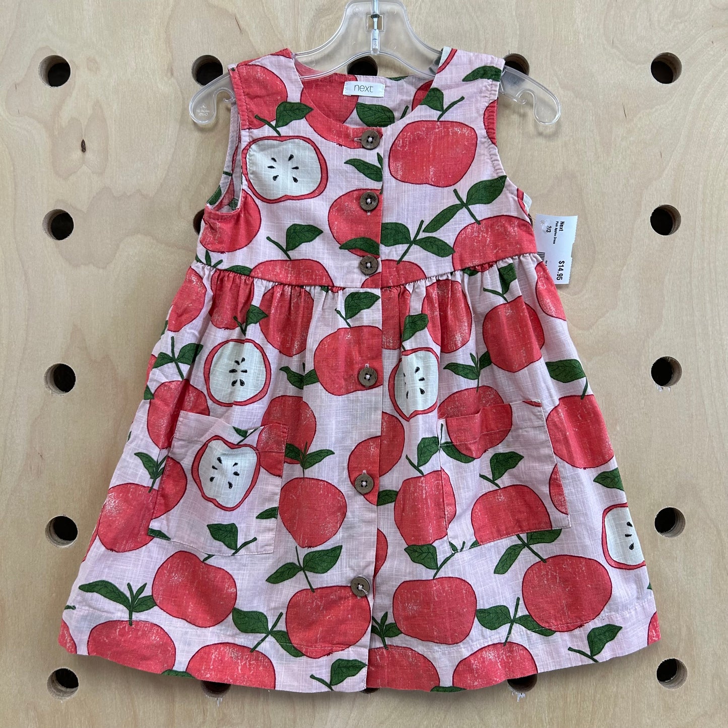 Pink Apples Dress