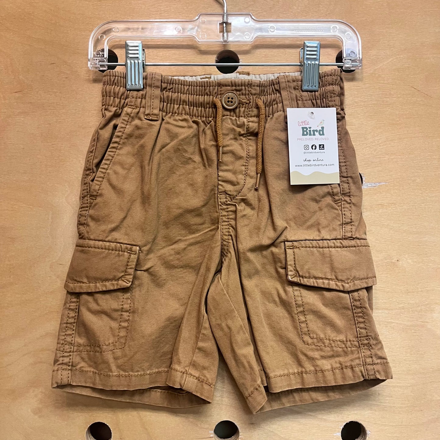 Tan Cargo Shorts