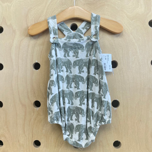Bamboo Elephants Romper