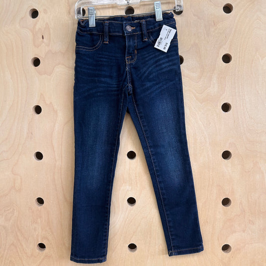 Dark Wash Denim Leggings