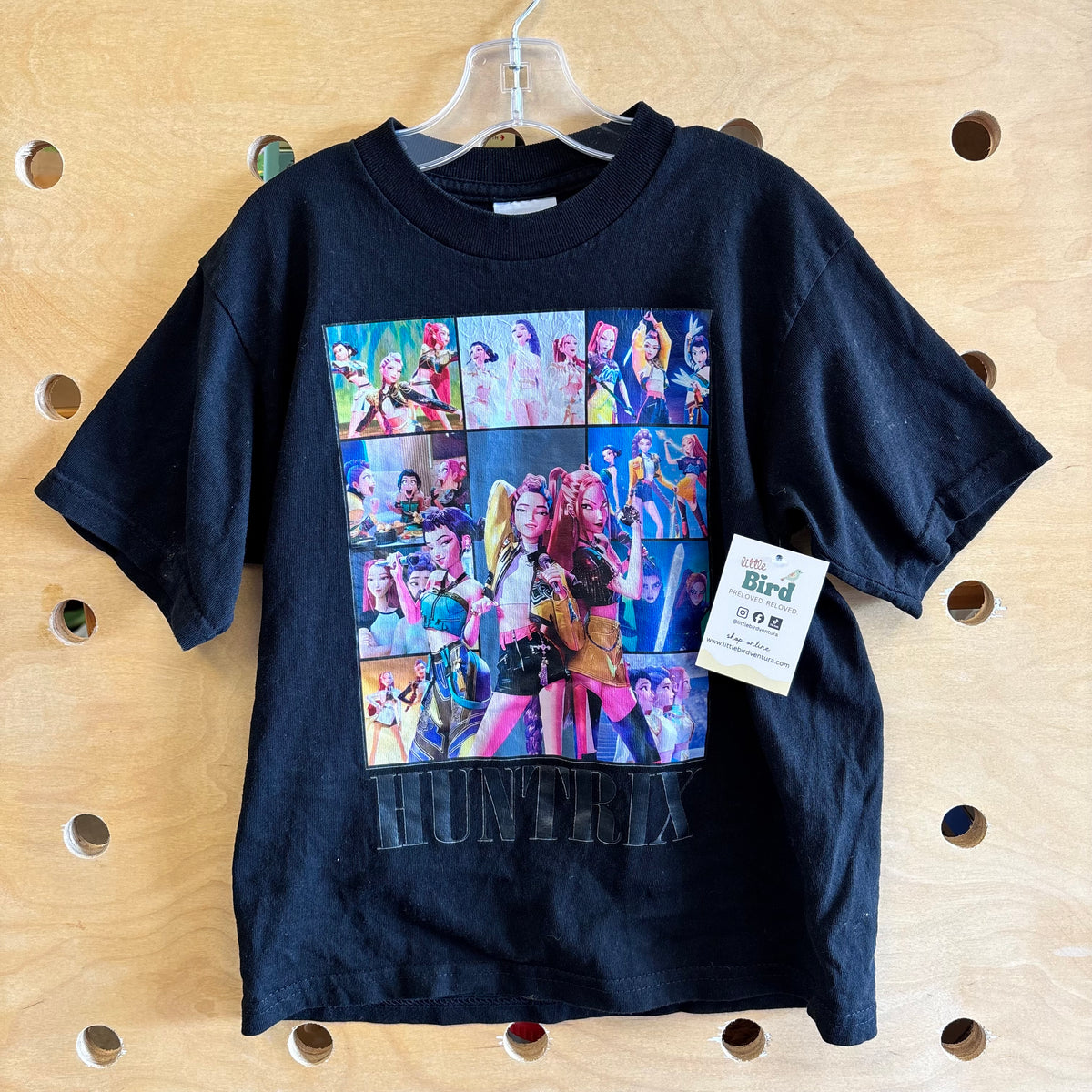 Black 'Huntrix' K Pop Tee
