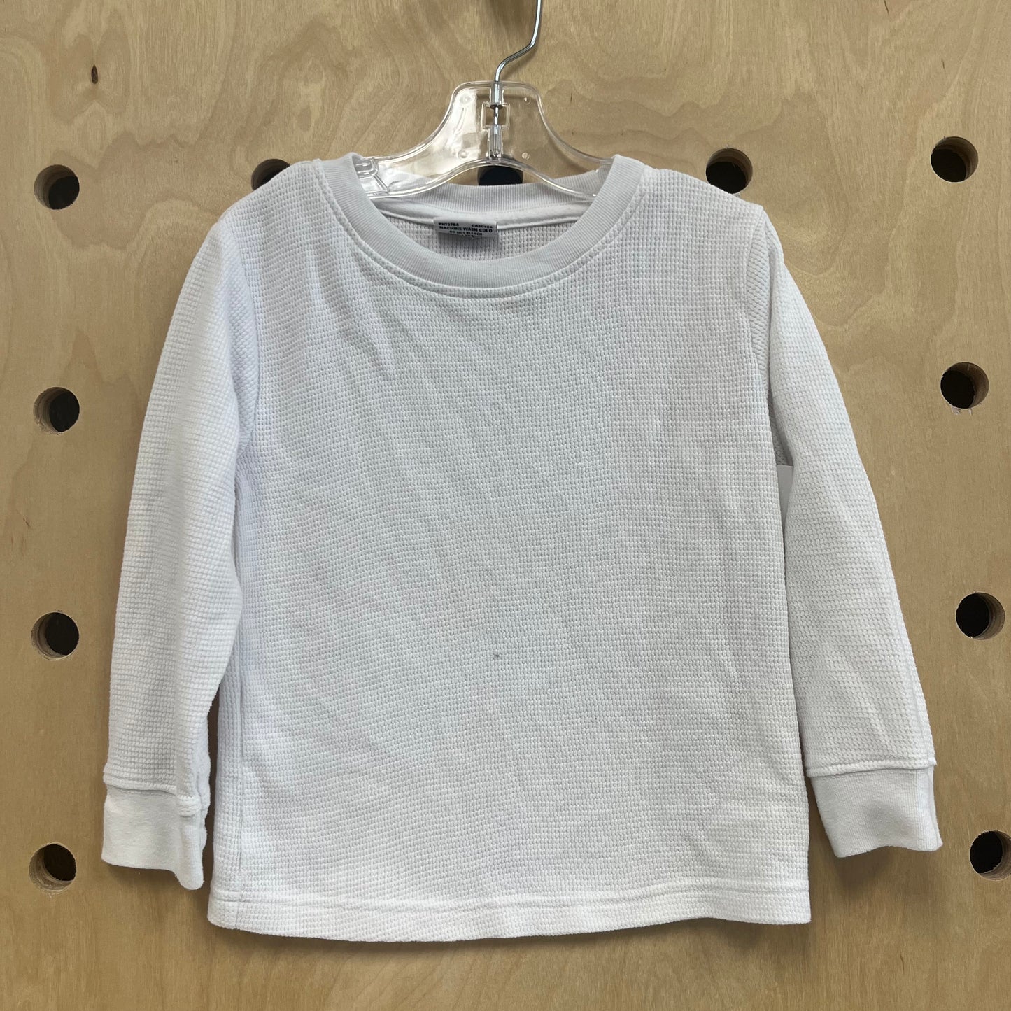 White Thermal LS Tee