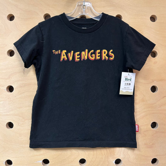 Black 'The Avengers' Tee