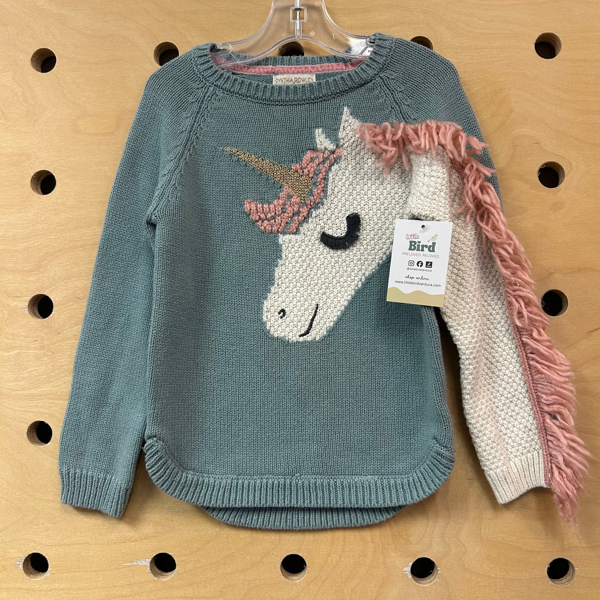 Blue Unicorn Sweater
